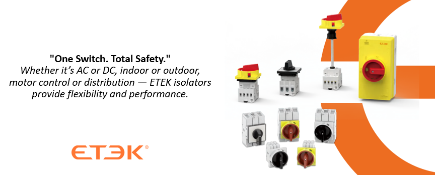 ETEK Isolators Isolators AC and DC - iron side electrical and automation